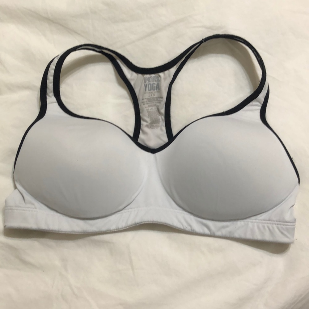 Pink Yoga Padded sports bra